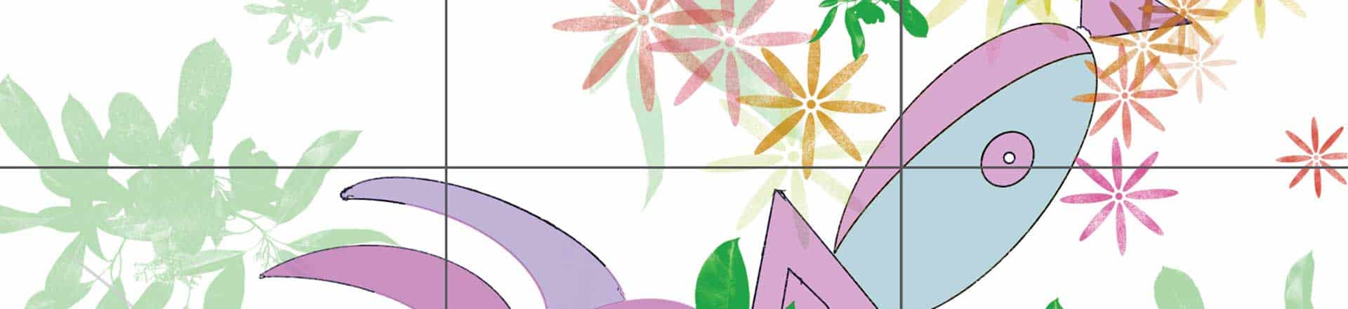 קיר מעורר חושים: אנרגיה חדשה עם האריחים המצוירים של מייקל אביב