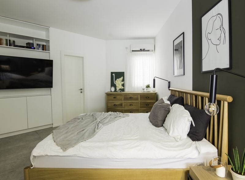 חדר שינה טבעי