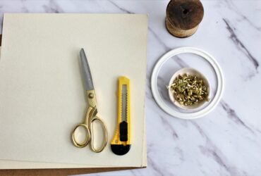 DIY: מסגרת לתמונה מסיכות מתפצלות