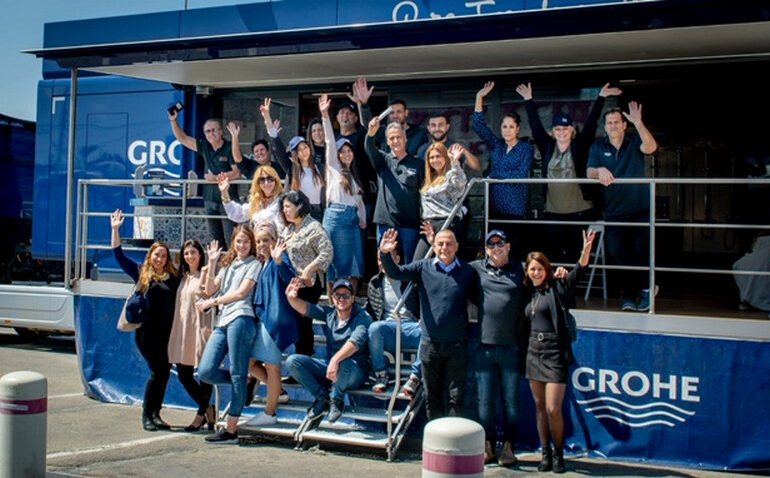 המסע המופלא מגיע לישראל: Grohe Truck Tour כבר כאן!