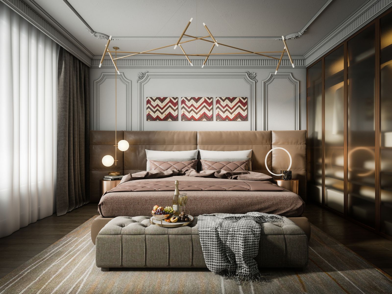 לישון בסטייל: עיצוב חדר שינה בסגנון מודרני